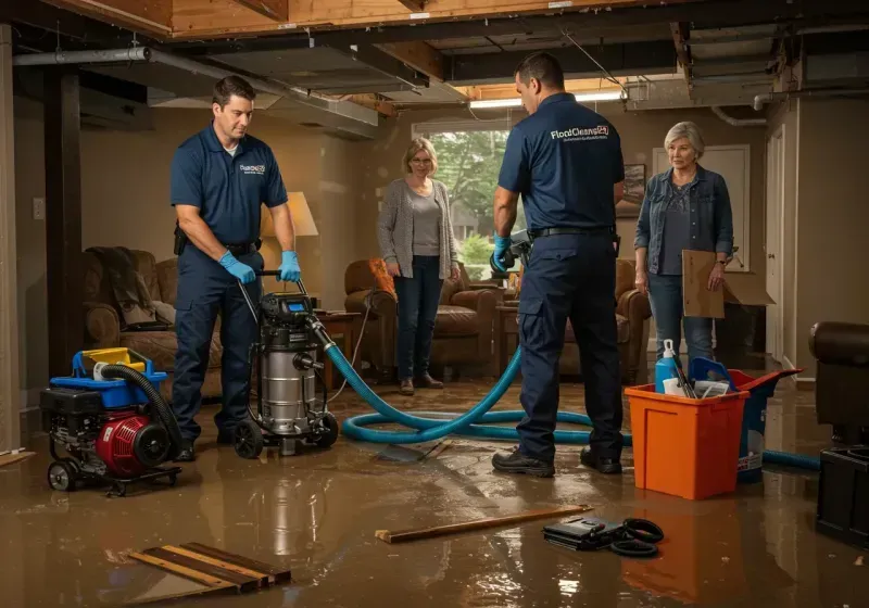 Basement Water Extraction and Removal Techniques process in McCamey, TX